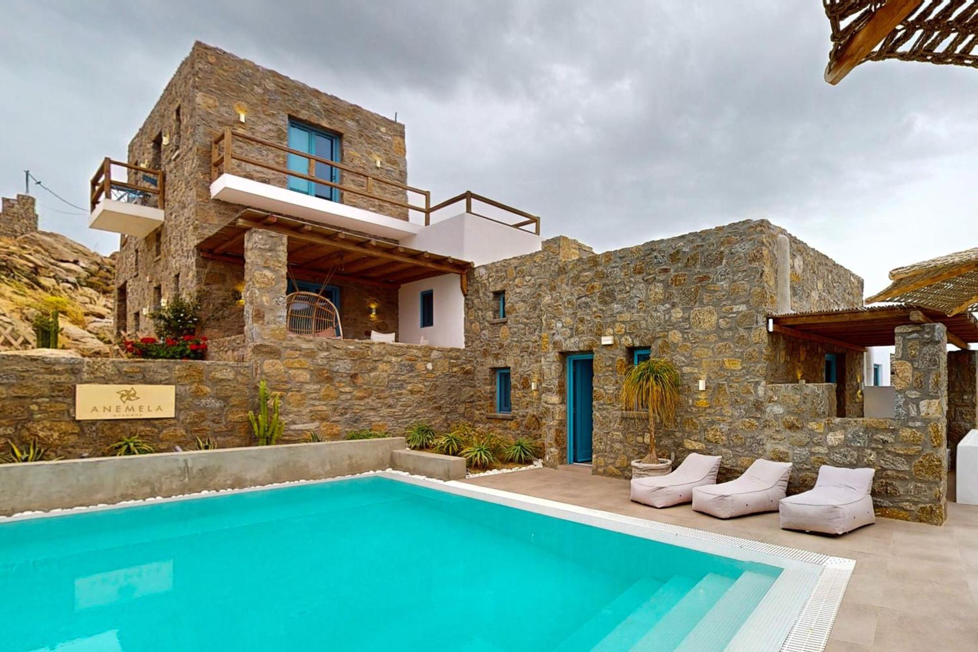 Anemela Villas & Suites Mykonos Agrari  Exterior foto